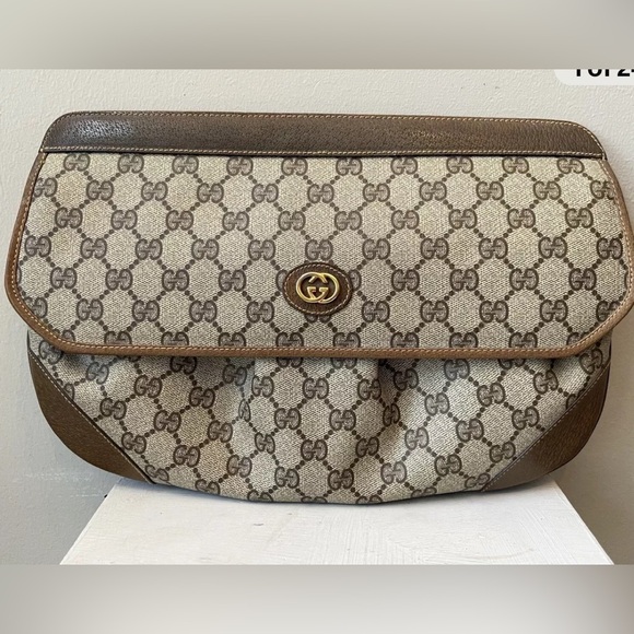 GUCCI 🇮🇹 80s Vintage Clutch 💯 - Picture 1 of 14